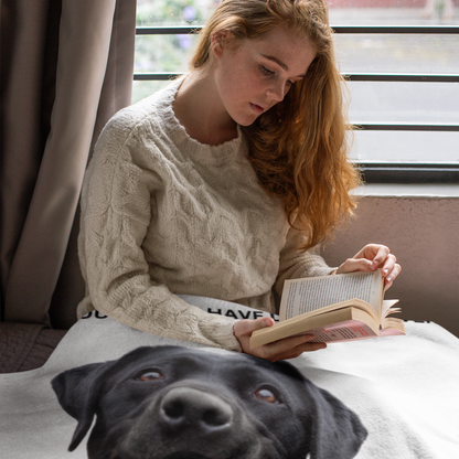 Custom Memorial Pet Blanket